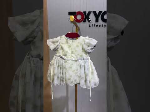 Baby Girls Elegant Embroidered Dress 260