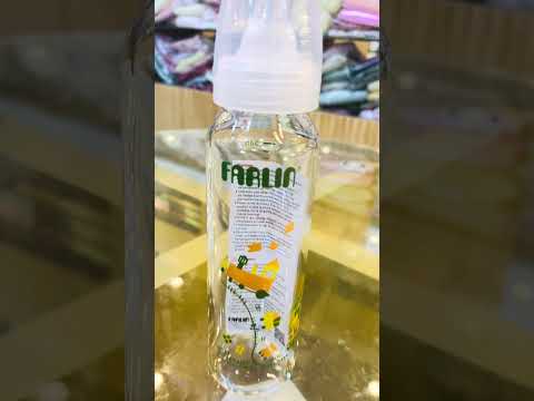 Farlin Glass Feeding Bottle 240ml/8oz -C1013