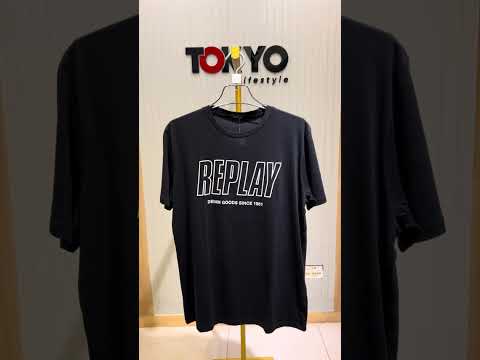 GATSBY REPLA.Y Mens new T-Shirt Black 972