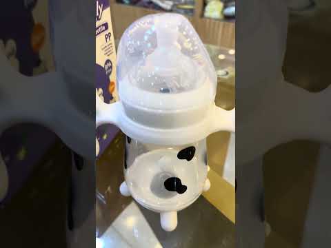 Only Baby PP Feeding Bottle with Handles & Stand – 270ml (11oz) Baby Milk Bottle