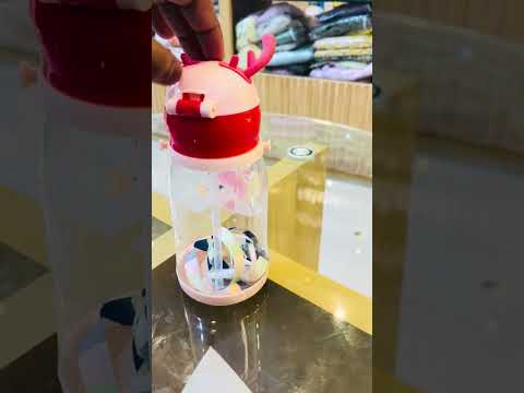 Deer Horn Cartoon Kids Water Bottle -C1029