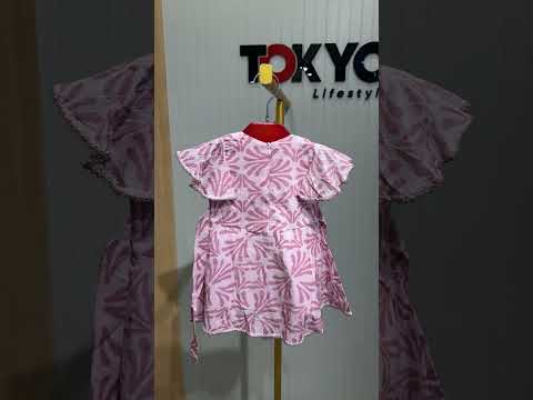 Girls Printed Frock with Inner Leggings 209