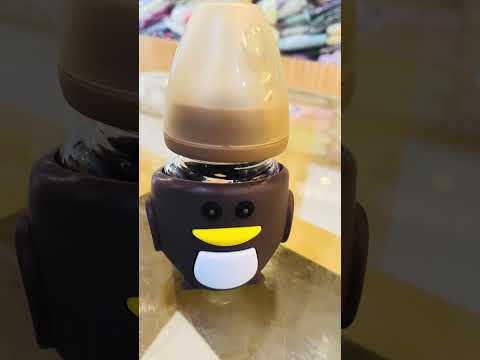 Cute Penguin Shape Feeding Bottle (6+month) - C1024