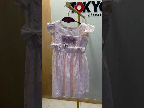 Girls Floral Party Dress with Lace Sleeves 11