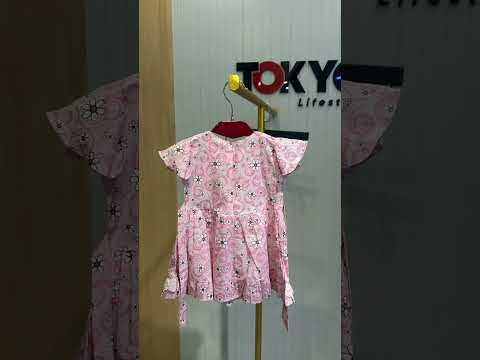 Girls Floral Dress Set with Bloomer 205