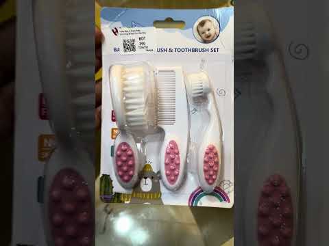 Hada Bear 3-Piece Baby Grooming & Oral Care Set