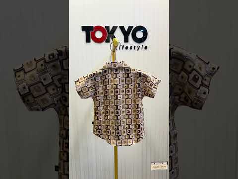 Boys Retro Print Shirt & Shorts Set-C54
