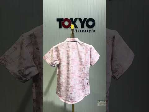 Boys Premium Printed Shirt & Pant Set (2-Piece Casual Wear) 405