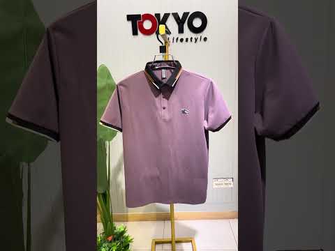 Peach Luxury Finish Polo Tshirt BRPL Light Purple-C530