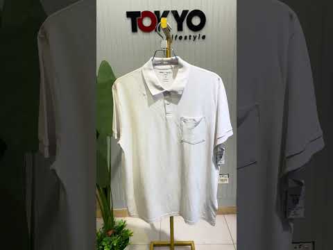 GATSBY Mens Polo T-shirt Poolbasics white  4015