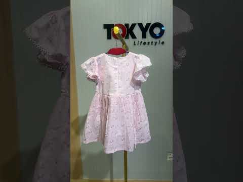 Baby Girls Floral Lace Cotton Frock Set with Bloomers 181