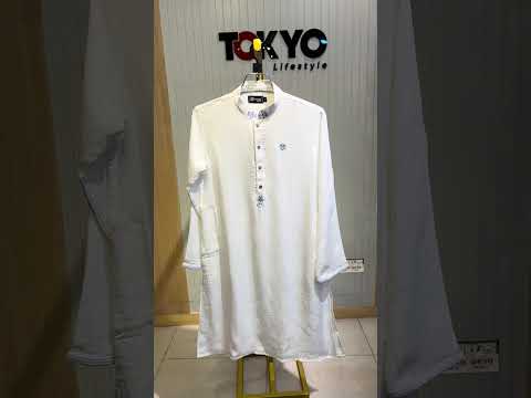 GATSBY Mens Panjabi SL 17 White
