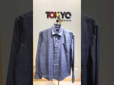 GATSBY Mens F/S Shirt _Urban Sailor 1892 Blue