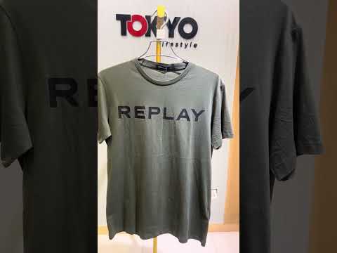 Gatsby REPLA.Y Mens new T-Shirt Olive 969