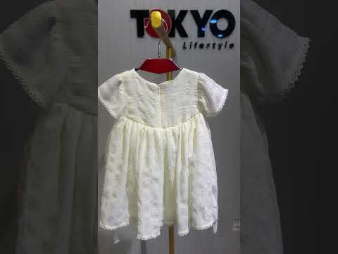 Baby Girls Chiffon Dress Set with Bloomers 66