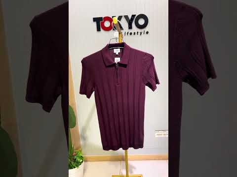 GATSBY Mans Polo T-shirt _Celio 1906 MAROON