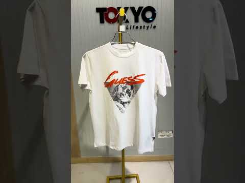 GATSBY Mens T-shirt STY 1606 Guess White