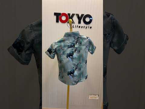 Kids Premium Printed Shirt & Denim Jeans Set.409