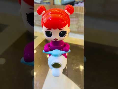 Cute Doll Scooter Ride Toy for Kids