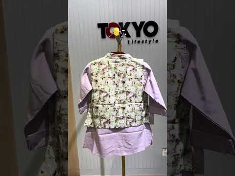 Boys Premium Floral Waistcoat Kurta Pajama Set 413