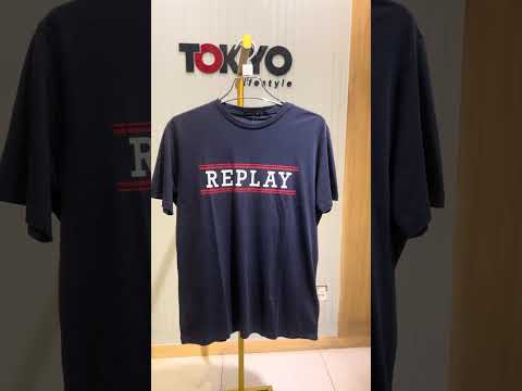 Gatsby REPLA.Y Mens new T-Shirt Navy 970