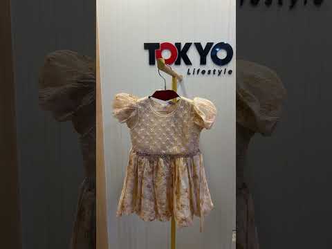 Baby Girls Elegant Embroidered Dress 261