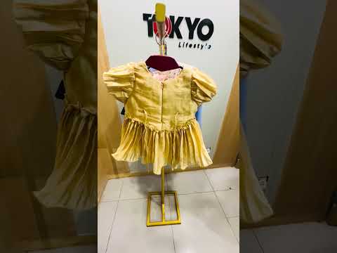 Baby Girls Elegant Embroidered Dress 258
