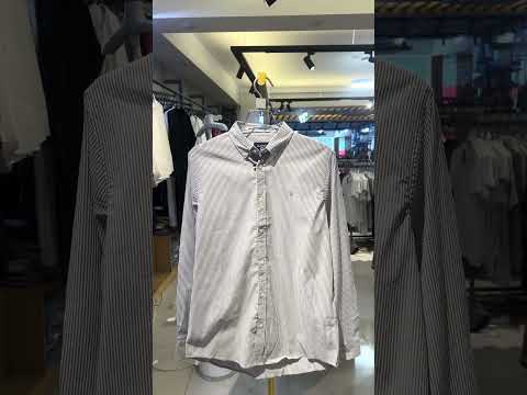GATSBY Mens F/S Strip Shirt_ GNTS G101