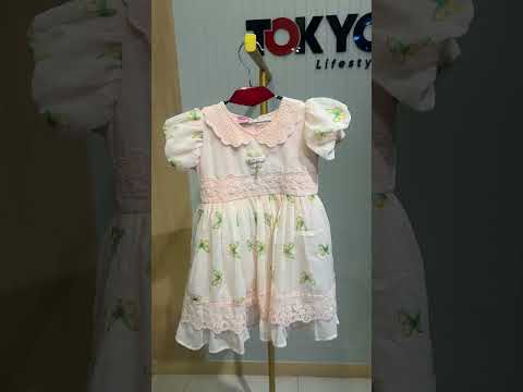 Girls Butterfly Lace Party Dress 035
