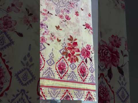 Luxury Digital Printed Lawn Three Piece Set -C264