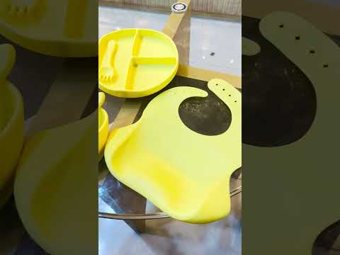 Silicone 5-in-1 Baby Feeding Set with Lid