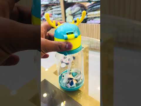 Deer Horn Cartoon Kids Water Bottle -C1029