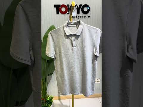 GATSBY MENS POLO T-SHIRT 007 _LH – Gray
