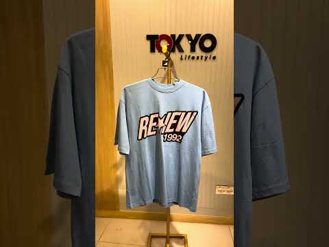 GATSBY Mens Oversized T-shirt _Review G125 Sky