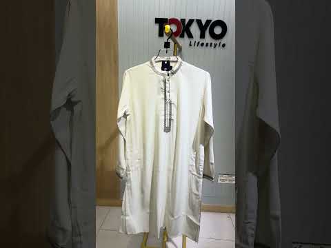 GATSBY Mens Panjabi KE2602 Cream