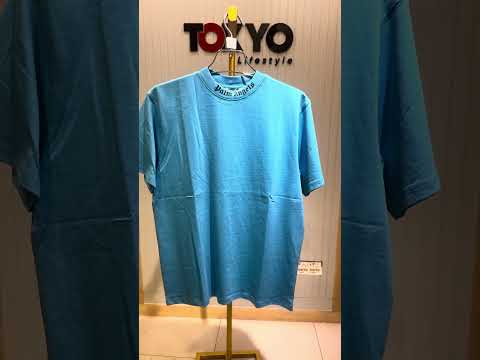 GATSBY Mens Oversized T-shirt G110 Blue