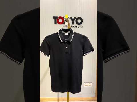 GATSBY Mens Polo T-shirt celio Black 4011