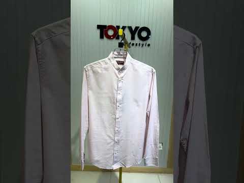 GATSBY Mens F/S Shirt _Urban Sailor 1896 Light Pink