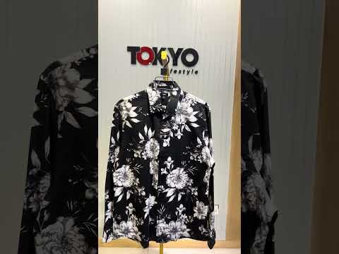 GATSBY Men’s Full Sleeve Casual Shirt BLACK FLC 924