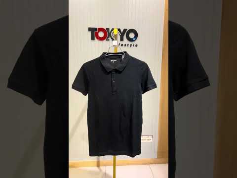 GATSBY Mens Polo T-shirt NEW Inextenso Black 987