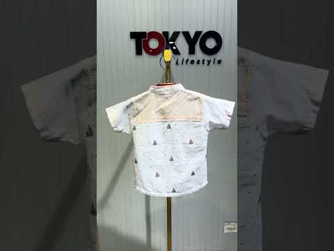 Kids Nautical Sailboat Summer Shirt & Shorts Set 84