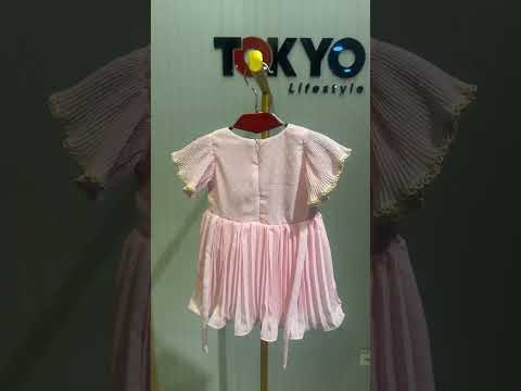 Baby Girls Net Frock Set with Bloomers 201