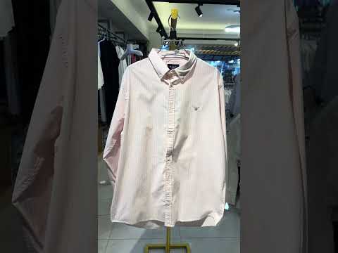 GATSBY Mens F/S Strip Shirt_ GNTS G104