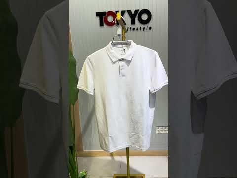 GATSBY MENS POLO T-SHIRT 007 _LH - White