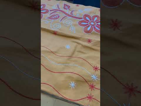 Luxury Embroidered Cotton Bedsheet EB04