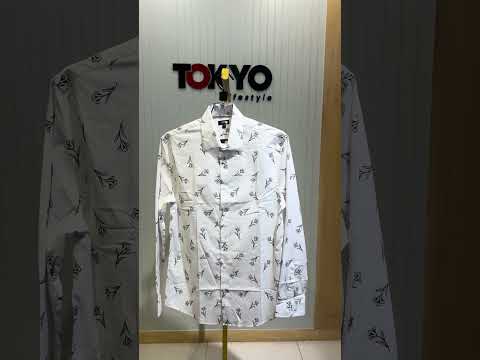 GATSBY Mens F/S Shirt _Express White 918