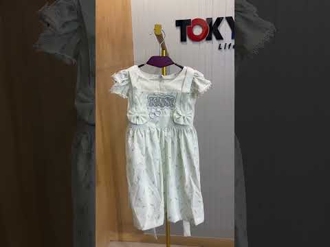 Girls Floral Party Dress with Lace Sleeves 11