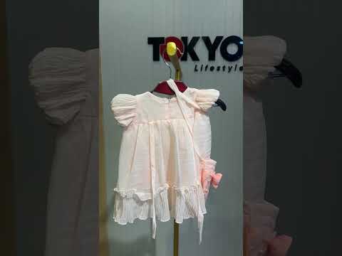 Baby Girls Premium Net Frock Set with Inner & Bloomers 67