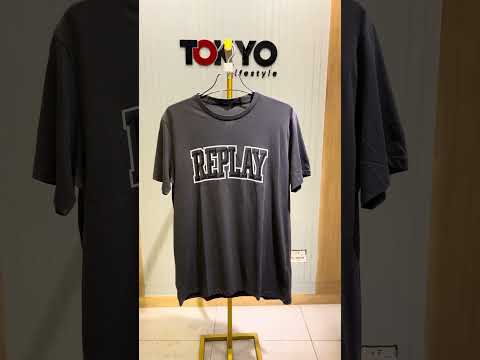 GATSBY REPLA.Y Mens new T-Shirt ASH 984