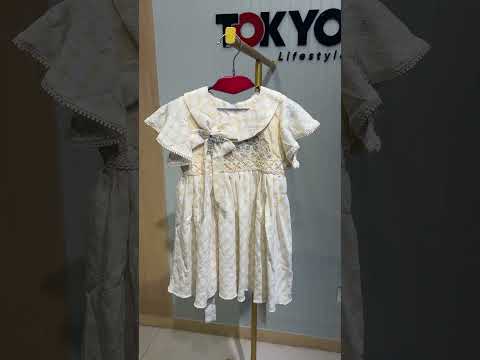 Girls Checked Party Dress 13